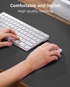 Leather Desk Pad Protector, Mouse Pad, Office Desk Mat, Non-Slip PU Leather - Image 3