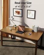 YSAGi Leather Desk Pad Protector, Office Desk Mat, Large Mouse Pad, Non-Slip PU - Image 2