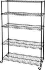 Seville Classics UltraDurable Heavy Duty NSF Solid Steel Wire Rack Storage Unit by SevilleClassics
