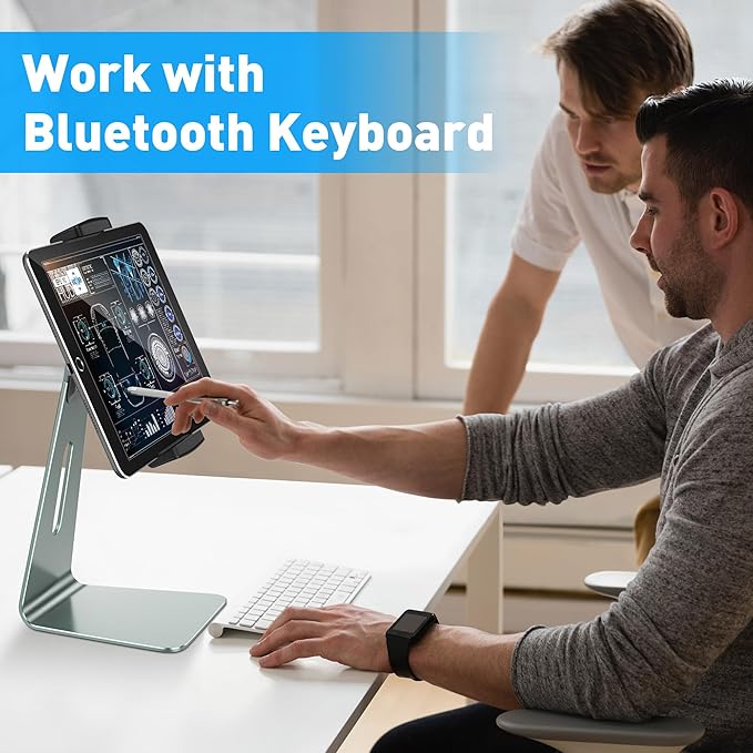 AboveTEK Elegant Tablet Stand, Aluminum Holder - Image 7