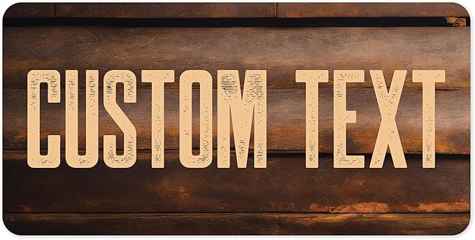 Custom Sign, Custom Street Sign, 11 Font Colors, 13 Font Styles, 4 Hole Options by MySignCenter