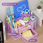 Marbrasse Mesh Desk Organizer, Pen Holder - Image 2