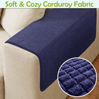Couch Arm Covers, Sofa Arm Covers, Waterproof Armrest Cover - Image 4