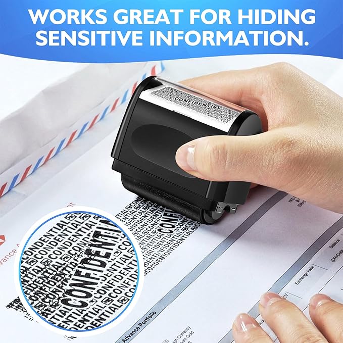 Identity Theft Protection Roller Stamp - Image 2