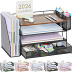 gianotter desk organizers and accessories with file holder, main product view