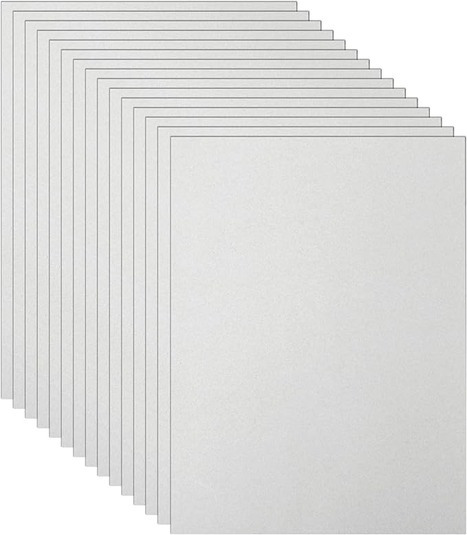 Guakicae 40 Sheets Grey Cardstock 8.5 x 11 Certificate Paper, 75lb Heavyweight by Guakicae