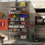 Regal Altair 14" Deep x 54" Wide x 96" Height Wire Shelving Kit | 10-Tier | NSF - Image 6