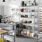 Regal Altair 14" Deep x 48" Wide x 86" Height Wire Shelving Kit | 6-Tier | NSF - Image 2