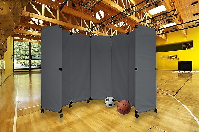 Versare MP6 Portable Folding Wall Partition | Economical 3 Panel Design | - Image 2