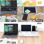 Varhomax Glass Desk Whiteboard - Image 4
