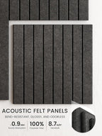 Bumusty Large Cork Board Alternative-47 x35 Felt Bulletin Board Tiles, - Image 3