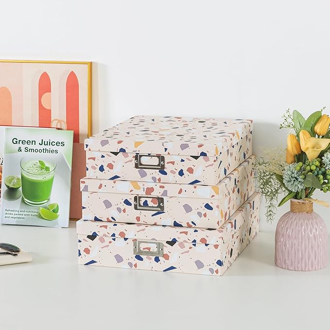 Soul & Lane Decorative Cardboard Storage Boxes - Image 4