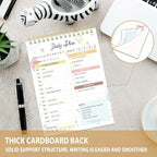 Tlenpo To Do List Notebook Pad, Daily Planner Notepad, 60 Sheets Double Sided - Image 8
