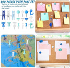 600 Pcs Decorative Push Pins - Image 6