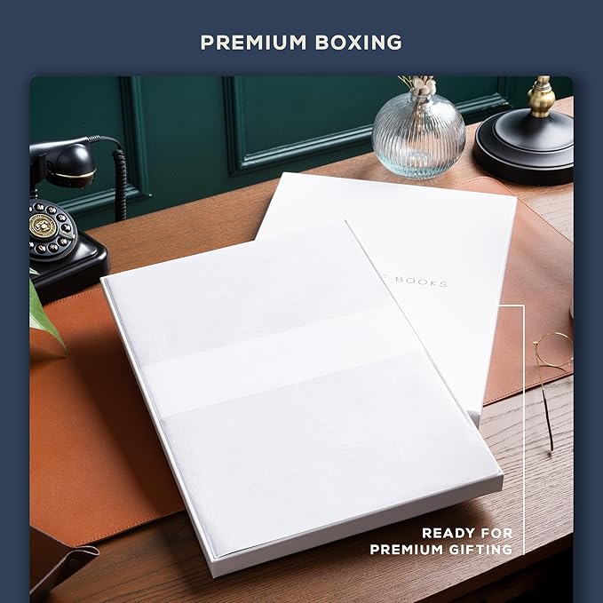 Beechmore Books A3 Sketchbook – 11.7x16.5 Premium Vegan Leather Bound Extra - Image 3