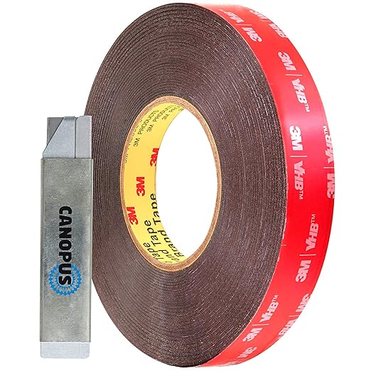 CANOPUS Double Sided Tape, 5952 Heavy Duty Mounting Tape, Strong Bond & by CANOPUS