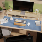 Aothia Leather Desk Pad Protector, Office Desk Mat, Large Mouse Pad, Laptop - Image 3