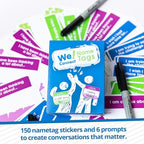 We! Connect Name Tag Stickers - Image 4