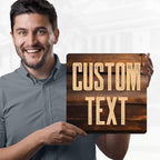 Custom Sign, Custom Street Sign, 11 Font Colors, 13 Font Styles, 4 Hole Options - Image 2
