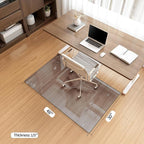 Koonmi Tempered Glass Chair Mat - Image 3