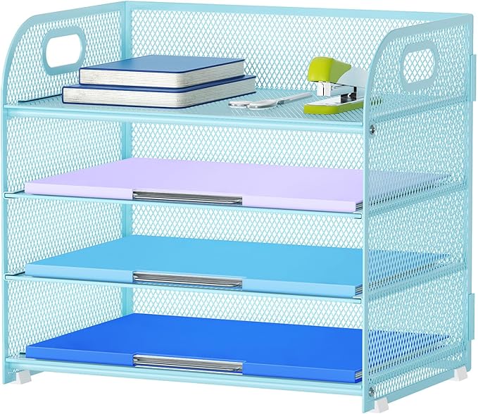 Marbrasse 4 Tier Paper Organizer Letter Tray by Marbrasse