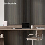 Olanglab Wood Slat Wall Panels 4 Pack, Wooden Acoustic Wall Panels, 94.5"x12.6" - Image 9