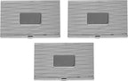 Stephanie Imports Set of 3 Slim & Minimalist Metal Business Card Holder Unisex - Image 4
