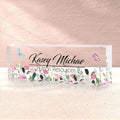 SalaGraphics Desk Name Plate Personalized, Custom by SalaGraphics