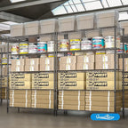 Guan River 5-Shelf Adjustable Metal Shelf Wire Shelving Unit Heavy Duty Storage - Image 7