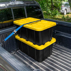 Sterilite 18-Pack Stackable Storage Bins, Heavy Duty Totes w/Lids, 17 Gallon - Image 6