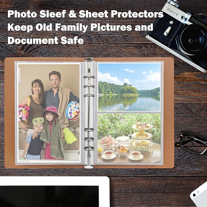 Reﬁllable Address Book with Alphabetical Tabs, Large Prints, Easy - Image 7