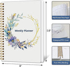Undated Weekly Planner- Weekly Goals Notebook, A5 To Do List Planner, Habit - Image 2