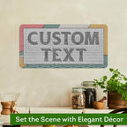 Custom Sign, Custom Street Sign, 11 Font Colors, 13 Font Styles, 4 Hole Options - Image 4