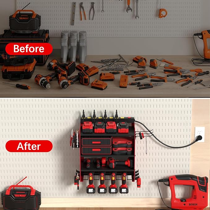 CFMASTER Power Tool Organizer Wall Mount - Image 8