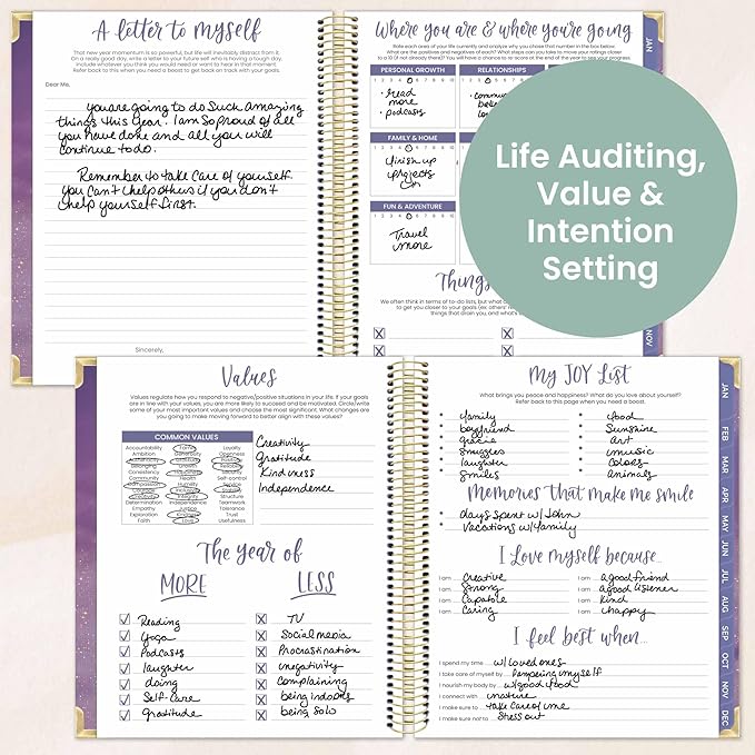 bloom daily planners 2026 Hardcover Calendar Year Goal & Vision Planner - Image 5