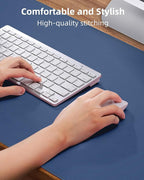Leather Desk Pad Protector, Large Mouse Mat, Non-Slip Waterproof PU Leather - Image 3