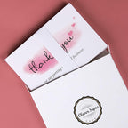 100 Thank You For Supporting My Small Business Cards, Elegant and Professional - Image 2