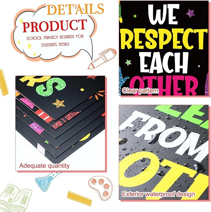 Honoson 24 Pcs Bulk Inspirational Privacy Folders - Image 3