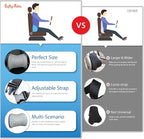 Lofty Aim Classic Memory Foam Lumbar Cushion Provides Excellent Back Support - Image 8
