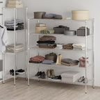 Regal Altair 21" Deep x 60" Wide x 64" Height Wire Shelving Kit | 5-Tier | NSF - Image 7