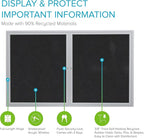 Ghent 36" x 48" 2-Door indoor Enclosed Recycled Rubber Bulletin Board, Shatter - Image 2