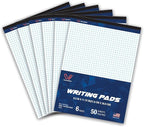 Woodlake Graph Paper Pads 8.5 x 11, 4x4 Quad Ruled, Premium Thick Paper Made In by Unknown