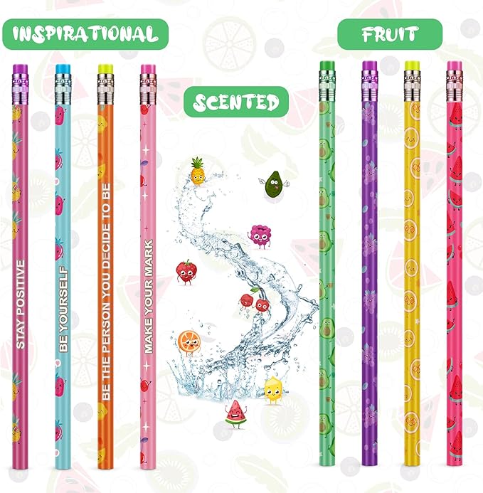 Leinuosen 30 Pcs Scented Pencils Bulk - Image 2