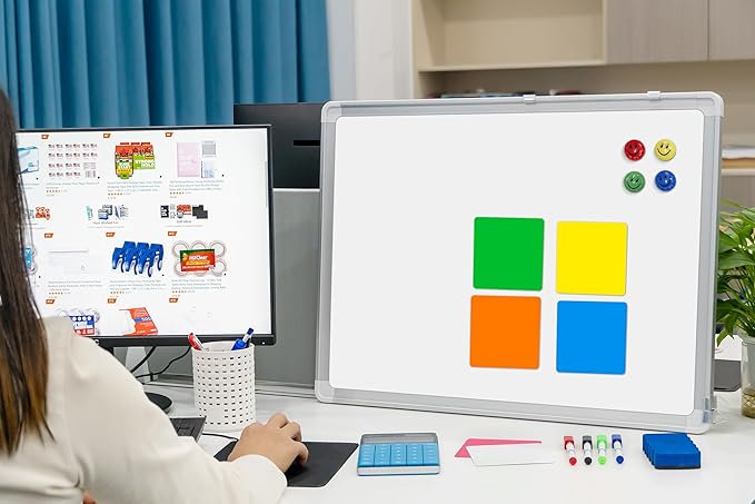 Whiteboard Set - 24 x 18 in Dry Erase Board - Image 6