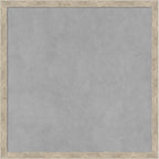 Amanti Art Silver Framed Magnetic Board 17x17 Small Vision Board by AmantiArt