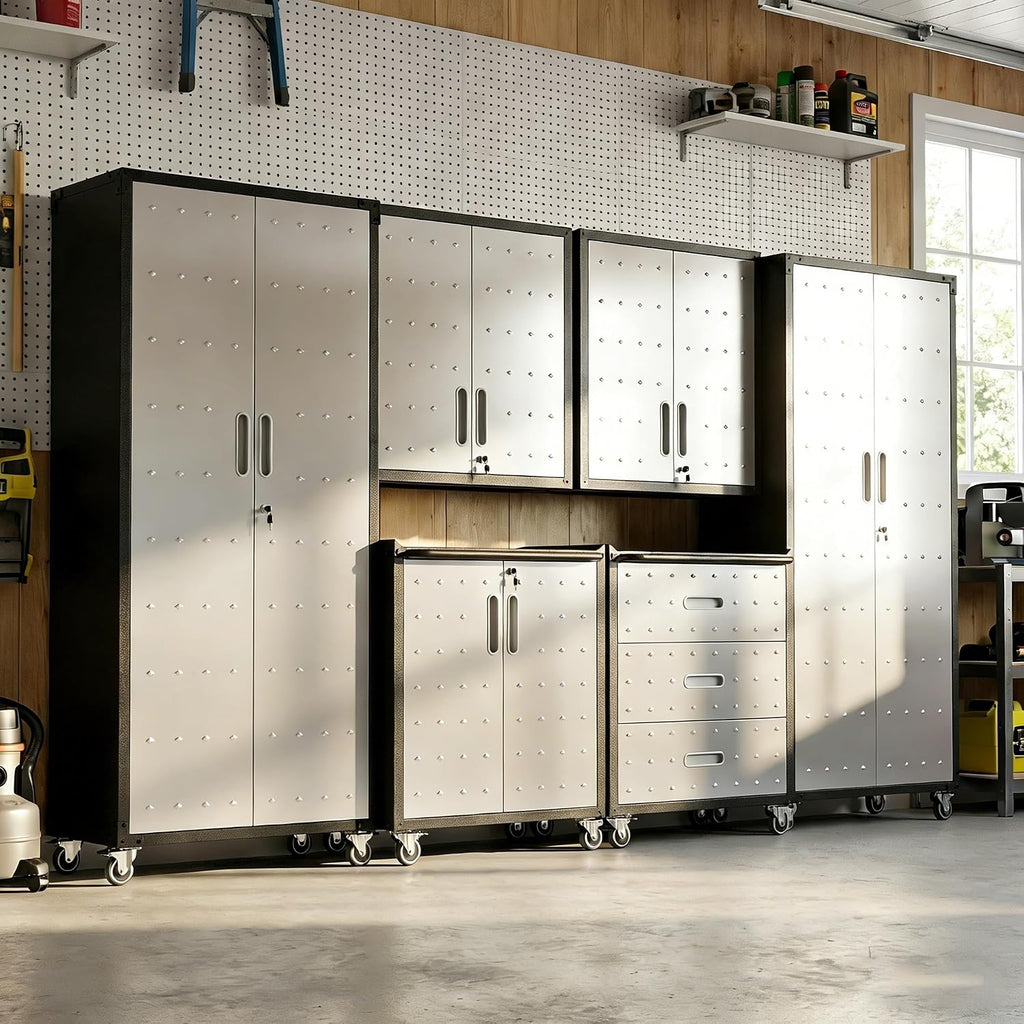 garage cabinet system | heavy duty steel all-in-one, main product view