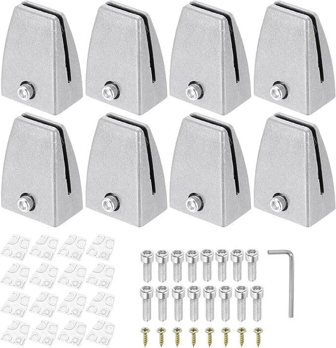 PATIKIL 1.7x1.3x2.4" Desk Divider Support Clamp by PATIKIL