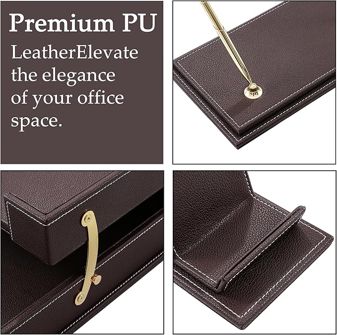RitPin Desk Set, 11-Piece All-in-One – Executive Desk Accessories & Office - Image 4
