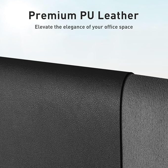 Aothia Non-Slip Waterproof PU Leather Desk Pad Protector - Image 2