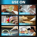 Thin Super Glue 1 oz, All Purpose Clear Liquid CA Glue Repair Wood Ceramic - Image 3